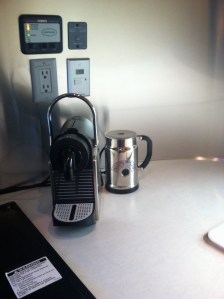 Our Pixie and frother to the rescue.